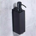 304 ステンレス 鋼黒液体 石鹸 ディスペンサー キッチン シンク 石鹸 容器 浴室 の シャンプー ボックス ウォールマウント 洗剤 ボトル