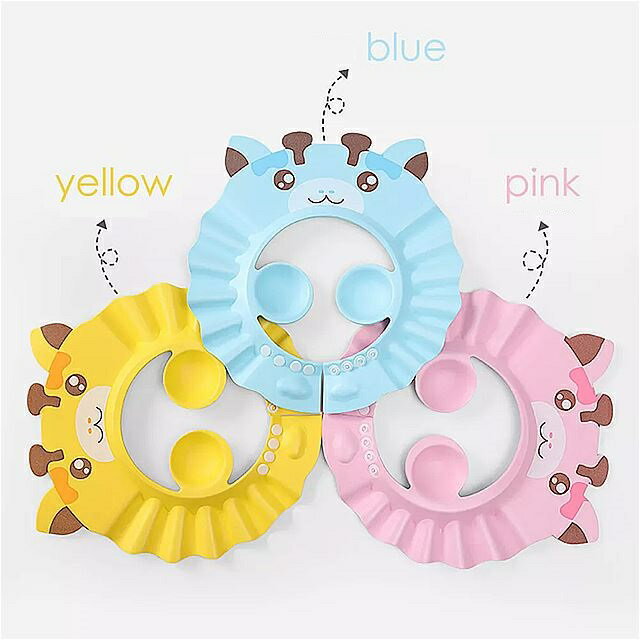 ベビー シャワー 帽子 調節可能 ベビー シャンプーキャップ 幼児 耳 保護 洗髪 子供 バスバイザー 子供 入浴 シャンプーヘッド 共同