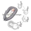 90*50 センチ メートル ポータブル ベビー 巣 ベッド 洗える トラベル ベビー ベッド 新生児 babynest 幼児 綿 クッション クレードル ベビー ベッド バンパーバシネット 3