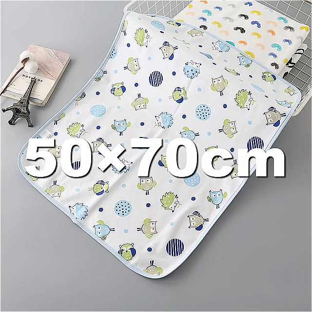 60 × 90 センチ メートル 防水 おむつ 変更 マット ベビー 再利用 可能な おむつ 変更 パッド 3層 ベビー 洗える 寝具 マットレス おむつ クッション