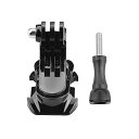 移動プロヒーロー5 6 7 8自転車ハンドルバークリップク ランプ マウントdji osmoアクション カメラ アクセサリー ホルダーと1/4