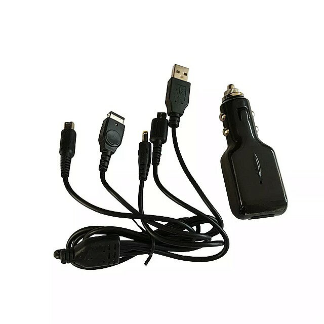 NDS / NDSL / NDSi / 3DS / 3DSLL / PSPR\[p OSTENT 4in1 USB J[`[W[ P[u dA_v^[