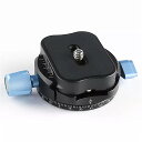 X-36 360 回転 カメラ の クイックリリース プレート と ボールヘッド デジタル 一眼レフ カメラ と 三脚 ブルー(2)