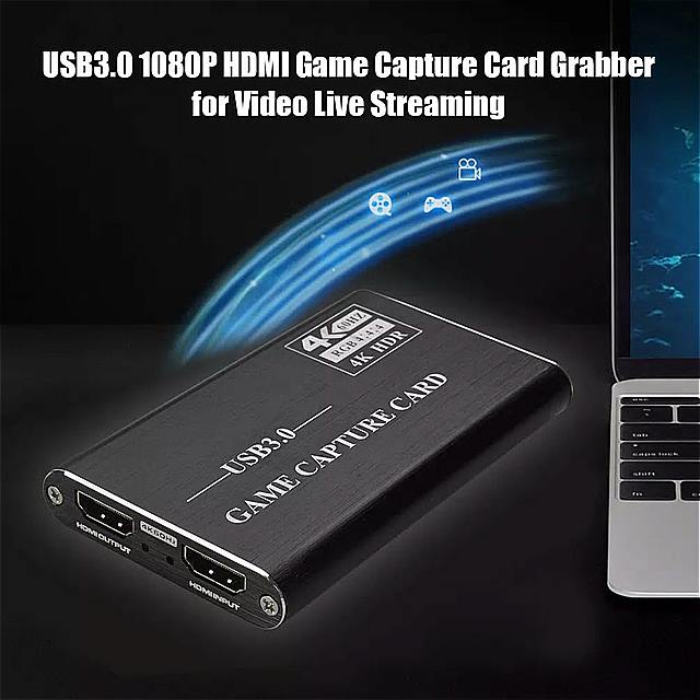 4 hdmi ゲーム ビデオ キャプチャ カード usb 3.0 1080 1080p グラバー ドングル hdmi キャプチャ カード ため obs キャプチャ ゲーム キャプチャ カード ライブ ストリーミング