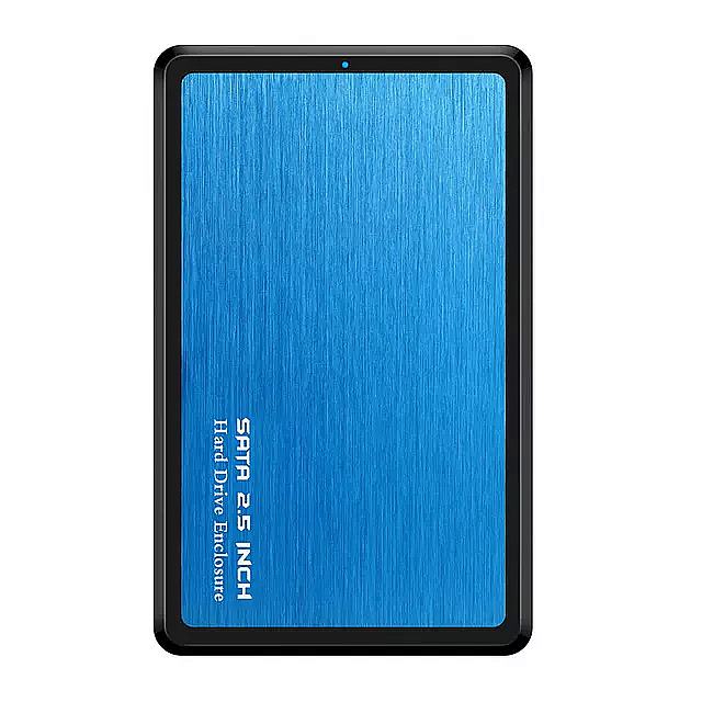 2.5 インチ usb 3.0 SATA Hd ボックス の Hdd ドライブ 外部 Hdd ケース ブラック ケース ツール 5 5gbps の UASP SSD /2 テラバイト ハードディスク