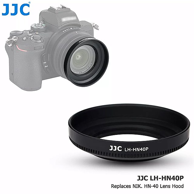 Jjc absスクリュー コネクタ フード ニコン Z50 カメラ + ニッコールでz dx 16-50 f/3.5-6.3 vr コネクタ 交換 ニコン HN-40 コネクタ プロテクター