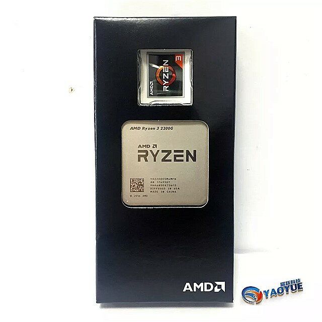 楽天輸入雑貨お取り寄せ JsameAmd ryzen 3 2200グラム PC コンピュータ クアッドコア プロセッサ am4 デスクトップ 箱入りcpu