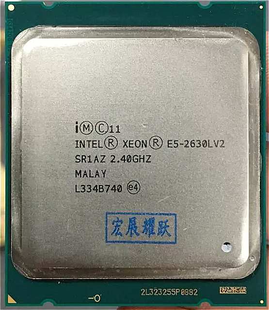 インテル Xeon プロセッサ E5 2630L V2 CPU 2.8 LGA2011 6 コアサーバ プロセッサ e5-2630L V2 E5-2630LV2