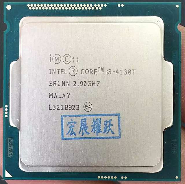 インテル コア プロセッサ I3 4130 t I3-4130T LGA1150 22 ナノメートル デュアル コア 100% デスクトップ プロセッサ