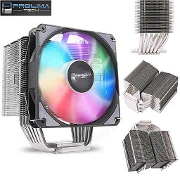 Prolimatech 基本 83 Amd インテル Cpu プロセッサ ラジエーター 冷却 クーラー RGB ファン LGA 2011 2066 AM4 115X AM3 FM1 FM2 CPU ヒートシンク