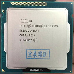 インテル xeon プロセッサ E3-1245 V2 E3 1245 V2 PC コンピュータ デスクトップ cpu クアッドコア プロセッサ LGA1155 デスクトップ cpu