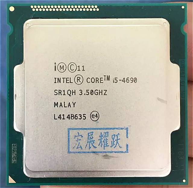 楽天輸入雑貨お取り寄せ JsamePC コンピュータ intel コア i5-4690 i5 4690 プロセッサ クアッドコア LGA1150 デスクトップ cpu 100％ デスクトップ プロセッサ