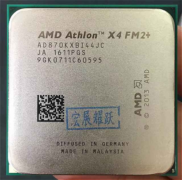PC コンピュータ AMD Athlon X4 870 4KX2K 870 18K FM2 クアッドコア CPU 100 デスクトップ プロセッサ
