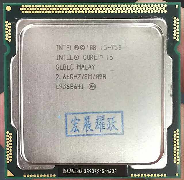 インテル コア i5-750 私は 5 750 プロ