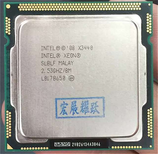 インテル Xeon プロセッサ X3440 クアッドコア (8 メートルキャッシュ 2.53 ギガヘルツ)) LGA1156 CPU 100 デスクトップ プロセッサ