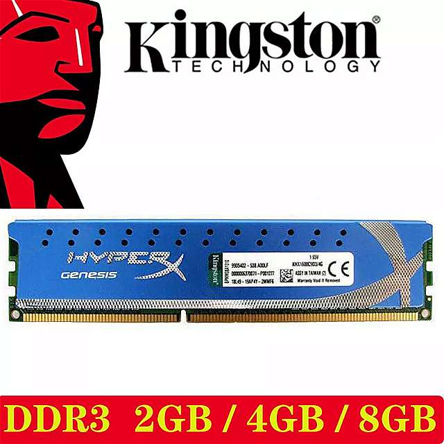 キングストン HyperX PC メモリ RAM メモリ アラム モジュール コンピュータ デスクトップ 2 ギガバイト 4 ギガバイト DDR3 PC 3 10600..