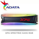 Adata xpg spectrix S40G rgb PC ie Gen3x4 M.2 2280 \bhXe[g fXNgbv n[h fBXN hCu 256 O 512 O
