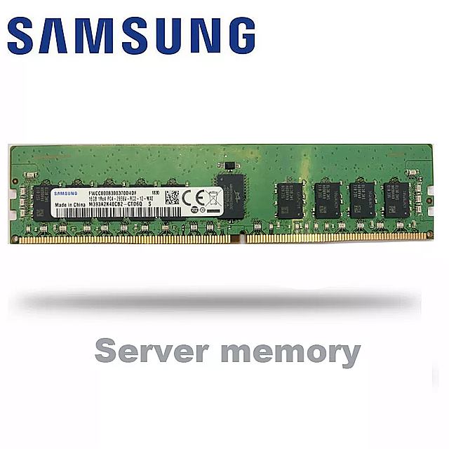 サムスンの新 ddr4 ram 16 ギガバイト PC 4 2666MHZ 2666V ECC Reg サーバー メモリ 16 グラム 2666 ddr4 RAM