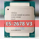 インテル xeon プロセッサ E5 2678 V3 cpu 2.5 グラム提供lga 2011-3 E5-2678 V3 2678V3 PC デスクトップ プロセッサ x99 cpu マザーボード(2)