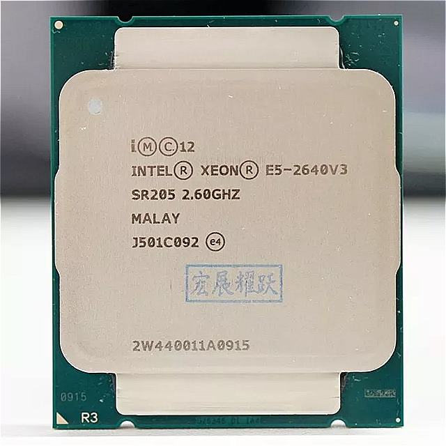 楽天輸入雑貨お取り寄せ Jsameインテル xeon プロセッサ E5 2640 V3 cpu 2.4 グラム提供 lga 2011-3 E5-2640 V3 2640V3 PC デスクトップ プロセッサ x99 cpu マザーボード