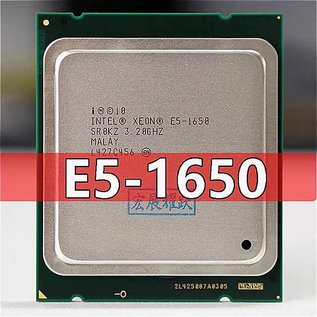 PC インテル xeon プロセッサ E5 1650 E5-1650CPU (12 m キャッシュ、 3.20 ghz 、 intelqpi) lga 2011 SR0KZ C2 aliexpress 標準