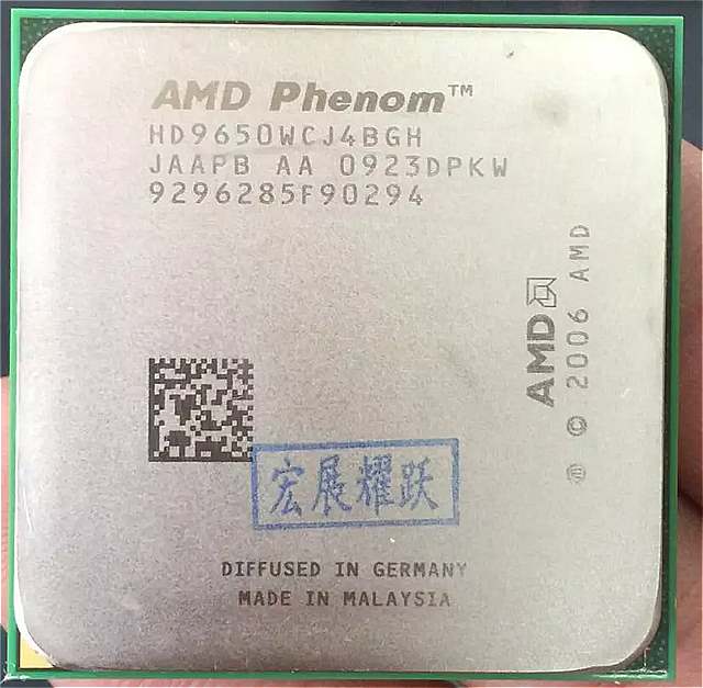 Amd X4 9650-HD9650WCJ4BGH 95 ワット CPU 940 AM2 + 100% デスクトップ プロセッサ