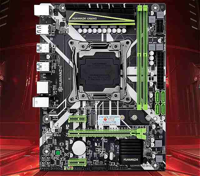 HUANANZHI PC X99 マザーボード スロット LGA2011-3 USB3.0 NVME M.2 SSD DDR4 REG ECC メモリ と Xeon E5 v3 V4 プロセッサ