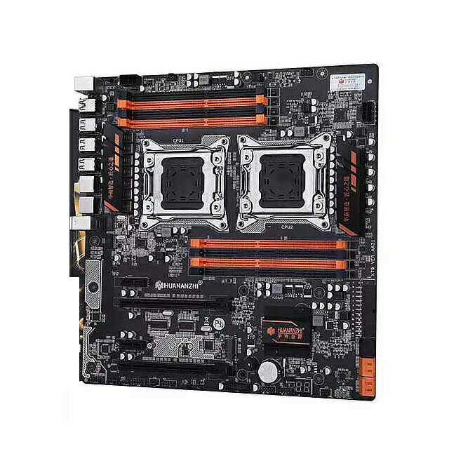 Huananzhi X79-8D cpu LGA2011 lga 2011 マザーボード 用 デュアル プロセッサ DDR3 サーバ メモリ とサーバー cpu