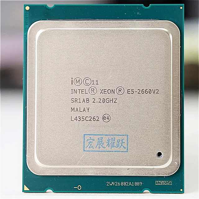 インテル xeon プロセッサ E5-2660 V2 E5 2660 V2 lga 2011 cpu テンコア xeon プロセッサ E5 2660V2 SR1AB サーバー、 デスクトップ 、 cpu