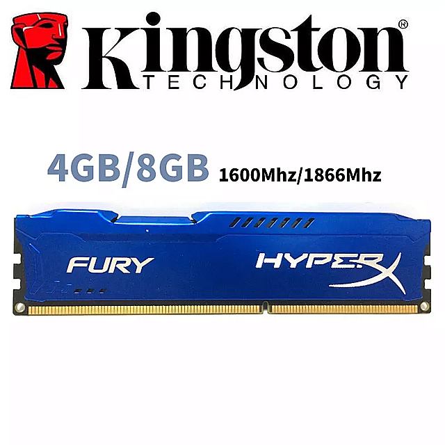 使用キングストン HyperX フューリー PC メモリ RAM メモリ アラム モジュール コンピュータ デスクトップ 4 ギガバイト 4 グラム 8 ギ..