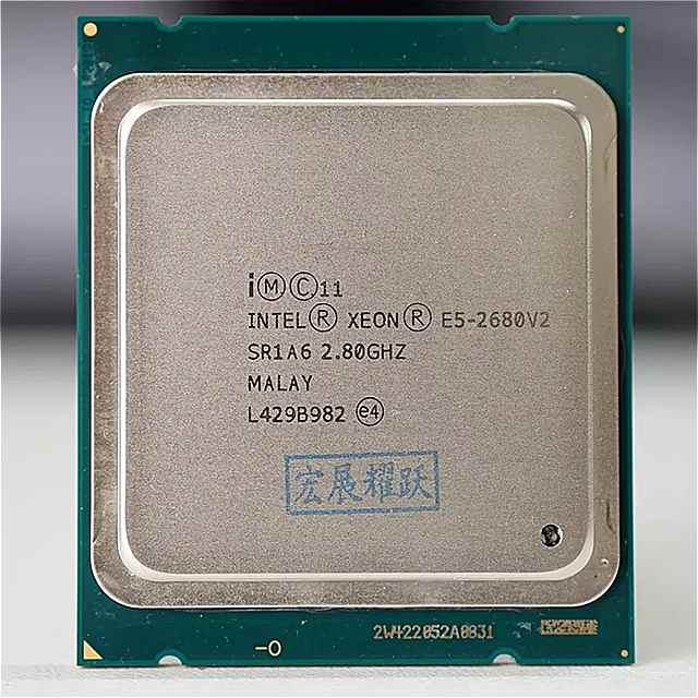 IntelXeon プロセッサ E52680 V2 CPU 2.8 LGA 2011 SR1A610 コアサーバー プロセッサ e5-2680V2 E5-2680V2