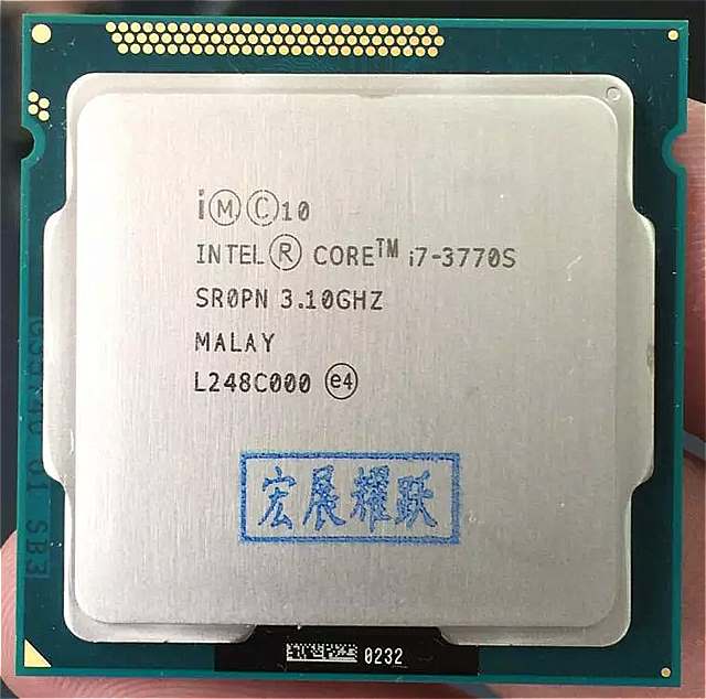 楽天輸入雑貨お取り寄せ Jsameインテル コア i7-3770S i7 3770 s プロセッサ cpu 65 ワット lga 1155 PC コンピュータ デスクトップ クアッドコア cpu