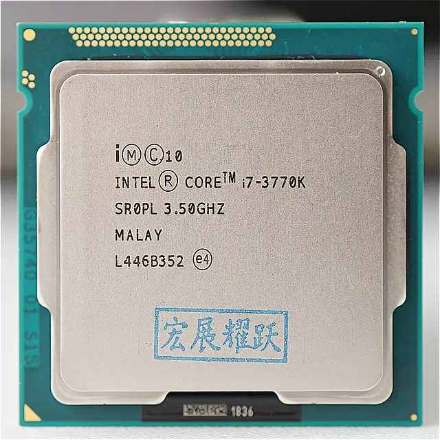 インテル PC デスクトップ コア i7-3770K プロセッサ cpu lga 1155 I7 3770 250k PC コンピュータ デスクトップ cpu