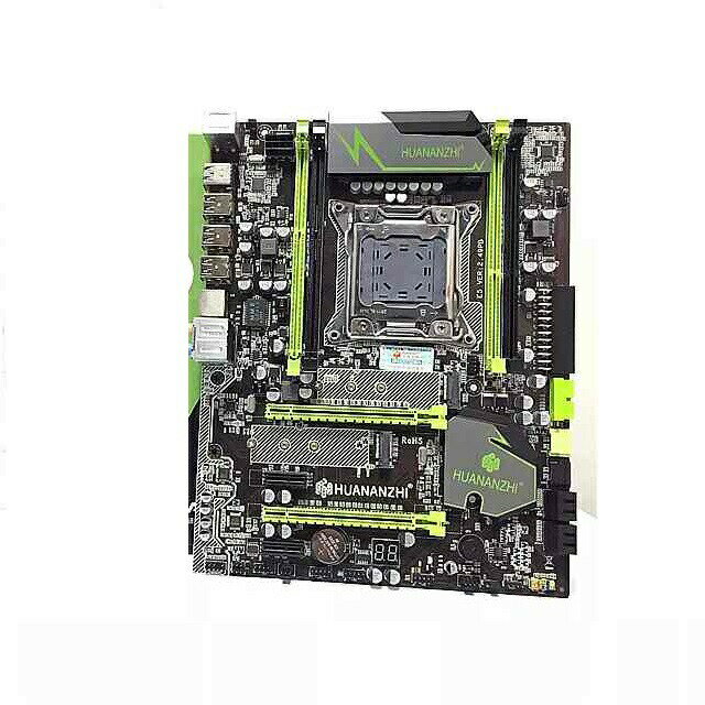 HUANANZHI X79 LGA2011 DDR3 PC デスクトップ LGA 2011 コンピュータ マザーボード サーバ ECC ECC REG RAM