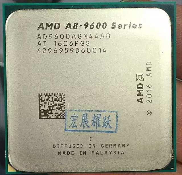 Amd A8-Series A8-9600-AD9600AGM44AB a8 9600 apuクアッドコアcpu 100% デスクトップ プロセッサ