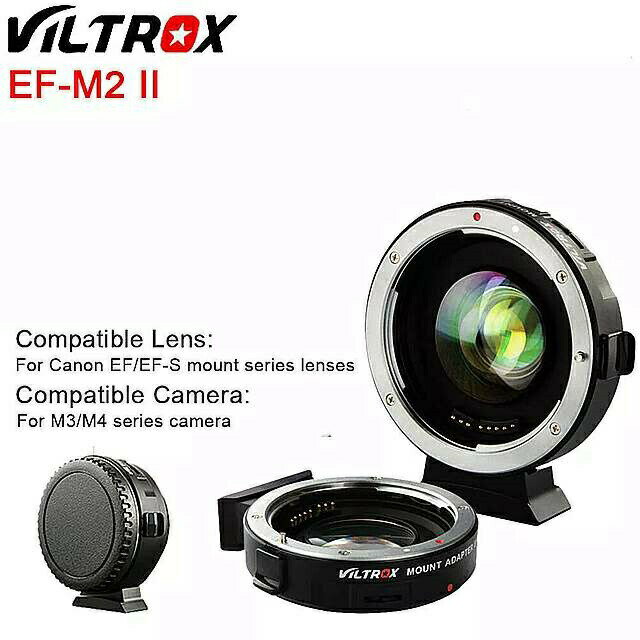 VILTROX EF-M2 Ii スピードブースターオートフォーカス 0.71x 開口 Fucal 減速 キャノン レンズ に M4 M3 panasonic オリンパス M43 カメラ gh10