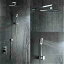 隠さ シャワー セットウォールマウント シャワー の 蛇口 8 インチスクエア降雨 シャワーヘッド キット B-S0808W