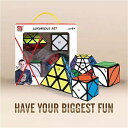 Mofangge 3*3*3マジック キューブ スピード キューブ 豪華な キューブ セット4個3*3/4*4/5*5プロ パズル キューブ 学習 おもちゃ 子...