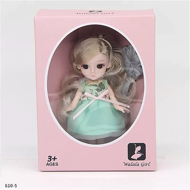 楽天輸入雑貨お取り寄せ Jsame16センチメートルbjd 人形 1/12 13ジョイントファッションプラスチック 人形 スカート 服 靴櫛ベビー メイク アップアップ おもちゃ 女の子 のためのdiy プレゼントに！