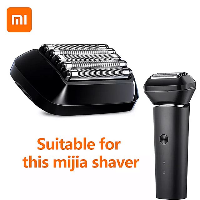 Xiaomi Mijia シェーバー ヘッド 交換 電気 シェーバー 男性 オリジナル 往復 かみそり ヘッド 防水 2