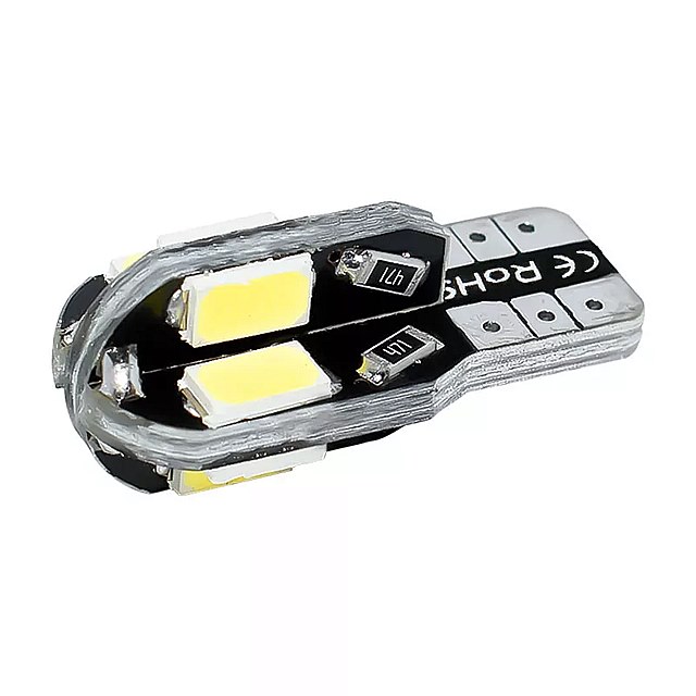 LED 電球 車 用 obc エラーなし canbus t10 8smdピース ロット w5w 5730 8 smd 194 10 5630 り