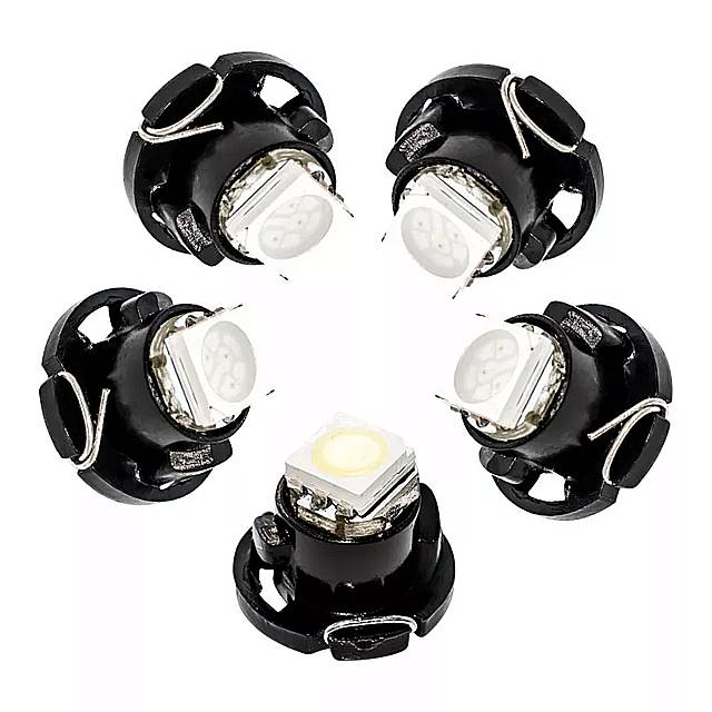 車 ダッシュボード 用 LED ライト 車 ダッシュボード 用 LED ライト 青 赤 緑 黄色 10個 t4 7 5050 smd