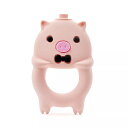 赤ちゃん のリング ピース/ロット シリコン カメラ ネックレス キリン ペンダント アイスクリームアライグマの歯が生えるパンダ シリコン ビスケット(4)