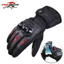 オートバイ 手袋 冬 暖かい 防水 防風 保護 手袋 100% 防水 Guantes モト Luvas MTV08(4)