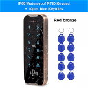 防水 アクセス 制御 キー 屋外 用 金属製 キー ボード 付き ドア オープナー 125KHz wg26/34(3)