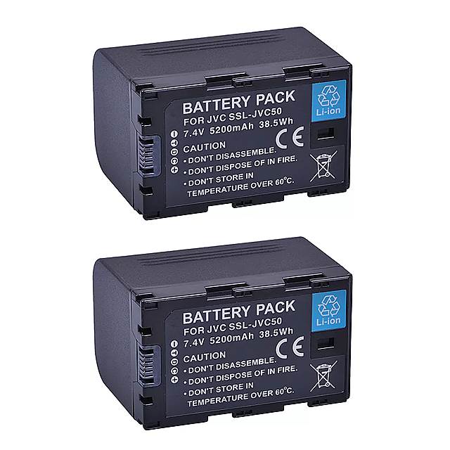 JR[_[p obe[ 2 5200mah SSL-JVC50 jvc50 accu jvc ssl jvc70 GY-HMQ10 GY-LS300 GY-HM200 hm650