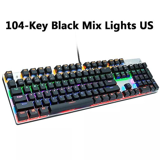 メカニカル キーボード バック ライト ゲーミング キーボード 87key ゴースト スイッチ 有線 USB LED RU/米国のための ゲーマー Pc の ラップトップ メカニカル キーボード バック ライト ゲーミング キーボード 87key ゴースト スイッチ 有線 USB LED RU/米国のための ゲーマー Pc の ラップトップ