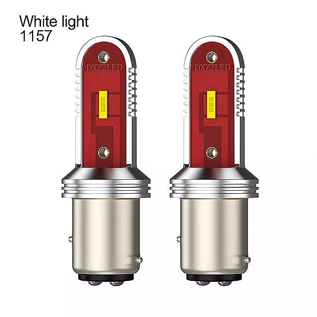 2個30ワット LED 1156/1157 LED 電球 カー ? シグナル ライト 12/24v 1200Lm ブレーキ ランプ 1860チップ6500 18k T20/T25 車 LED 照明 アクセサリー