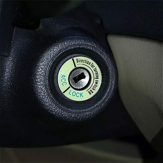 車の イグニッション キーリングカバー 装飾的 な 光沢ステッカー プジョー 208 301 307 308 2008 3008 カースタイル の アクセサリー