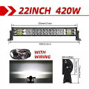 共同ライト 22 32 42 52インチ12D LEDライトバー 車 デュアル行 コンボビーム 駆動 4 × 4 led ワークライトバー 12v 24 12v 24v トラクター lada